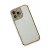 Newface iPhone 13 Pro Max Kılıf Liva Lens Silikon - Lila
