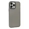 Newface Apple iPhone 13 Pro Max Kılıf Modos Metal Kapak - Siyah