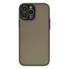 Newface Apple iPhone 13 Pro Max Kılıf Montreal Silikon Kapak - Siyah