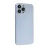 Newface Apple iPhone 13 Pro Max Kılıf Nano içi Kadife Silikon - Sky Blue