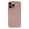 Newface Apple iPhone 13 Pro Max Kılıf PP Ultra İnce Kapak - Pembe