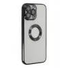 Newface Apple iPhone 13 Pro Max Kılıf Slot Silikon - Siyah
