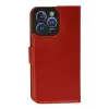 Newface Apple iPhone 13 Pro Max Kılıf Trend S Plus Kapaklı Kılıf - Kırmızı