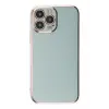 Newface Apple iPhone 13 Pro Max Kılıf Volet Silikon - Açık Yeşil