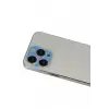 Newface Apple iPhone 13 Pro Max Rainbow Kamera Lens Koruma Cam - Mavi