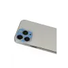 Newface iPhone 13 Pro Max Rainbow Kamera Lens Koruma Cam - Mavi