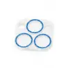 Newface iPhone 13 Pro Max Shine Kamera Lens Koruma Cam - Mavi