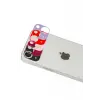 Newface iPhone 13 Rainbow Kamera Lens Koruma Cam - Kırmızı