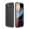 Newface iPhone 14 Kılıf Auto Focus Karbon Kapak - Siyah