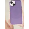 Newface iPhone 14 Kılıf Maya Karbon Kapak - Lacivert