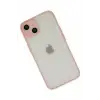 Newface iPhone 14 Kılıf Montreal Silikon Kapak - Pembe