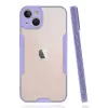 Newface iPhone 14 Kılıf Platin Silikon - Lila