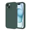 Newface iPhone 14 Kılıf Viera Silikon - Koyu Yeşil