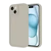 Newface Apple iPhone 14 Kılıf Viera Silikon - Krem