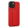 Newface iPhone 14 Plus Kılıf Mega Standlı Silikon - Kırmızı