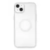 Newface Apple iPhone 14 Plus Kılıf Santa Lens Silikon - Şeffaf