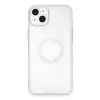 Newface Apple iPhone 14 Plus Kılıf Santa Lens Silikon - Şeffaf