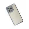 Newface Apple iPhone 14 Pro Kılıf Joke Taşlı Silikon - Mavi
