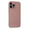 Newface iPhone 14 Pro Kılıf PP Ultra İnce Kapak - Pembe