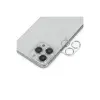 Newface iPhone 14 Pro Max Band Metal Kamera Lens - Gümüş