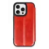 Newface iPhone 14 Pro Max Kılıf Flip Cover - Kırmızı