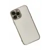 Newface Apple iPhone 14 Pro Max Kılıf Volet Silikon - Beyaz