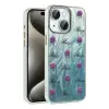 Newface Apple iPhone 15 Kılıf Blade Aynalı Desenli Kapak - Desen 9