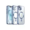 Newface iPhone 15 Kılıf Kross Magneticsafe Kapak - Sierra Blue