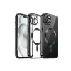 Newface Apple iPhone 15 Kılıf Kross Magneticsafe Kapak - Siyah