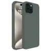 Newface Apple iPhone 15 Plus Kılıf First Silikon - Koyu Yeşil