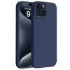 Newface iPhone 15 Plus Kılıf First Silikon - Lacivert