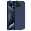 Newface Apple iPhone 15 Plus Kılıf First Silikon - Lacivert