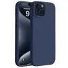 Newface Apple iPhone 15 Plus Kılıf First Silikon - Lacivert