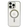 Newface Apple iPhone 15 Pro Kılıf Erozi Magsafe Kapak - Gri