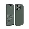 Newface Apple iPhone 15 Pro Kılıf First Silikon - Koyu Yeşil