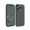 Newface Apple iPhone 15 Pro Kılıf First Silikon - Koyu Yeşil