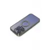 Newface iPhone 15 Pro Kılıf Slot Silikon - Titan Gri