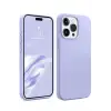 Newface Apple iPhone 15 Pro Max Kılıf First Silikon - Lila