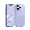 Newface Apple iPhone 15 Pro Max Kılıf First Silikon - Lila