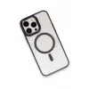 Newface Apple iPhone 15 Pro Max Kılıf Room Magneticsafe Silikon - Derin Mor