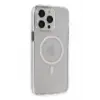 Newface Apple iPhone 15 Pro Max Kılıf Tron Şeffaf Magsafe Kapak - Şeffaf