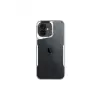 Newface iPhone 16 Kılıf Boyi Silikon Kapak - Gümüş
