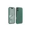 Newface iPhone 16 Kılıf First Silikon - Koyu Yeşil