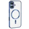 Newface iPhone 16 Kılıf Kross Magneticsafe Kapak - Mavi