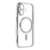 Newface iPhone 16 Plus Kılıf Kross Magneticsafe Kapak - Gümüş