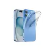 Newface Apple iPhone 16 Plus Kılıf Lüx Şeffaf Silikon