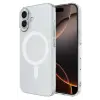 Newface iPhone 16 Plus Kılıf Magneticsafe Şeffaf Silikon - Şeffaf