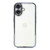 Newface iPhone 16 Plus Kılıf Razer Lensli Silikon - Açık Mavi