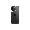 Newface iPhone 16 Pro Kılıf Boyi Silikon Kapak - Gümüş