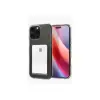 Newface iPhone 16 Pro Kılıf Kart Şeffaf Silikon - Şeffaf